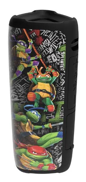 TMNT Portable Bluetooth Speaker 10W - Black by BLUETOOTH SPEAKERS