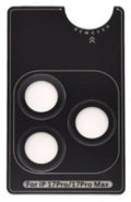Kinglas Tempered Glass Ring Camera Lens Protector iPhone 17 Pro / iPhone 17 Pro Max - Black by CAMERA LENS