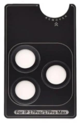 Kinglas Tempered Glass Ring Camera Lens Protector iPhone 17 Pro / iPhone 17 Pro Max - Black by CAMERA LENS