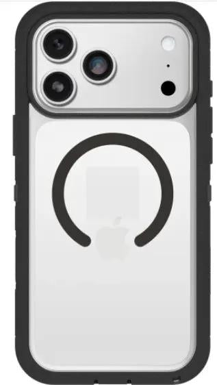 OtterBox Defender Pro XT MagSafe Case iPhone 17 Pro Max Clear Black by SHOCKPROOF PHONE CASE