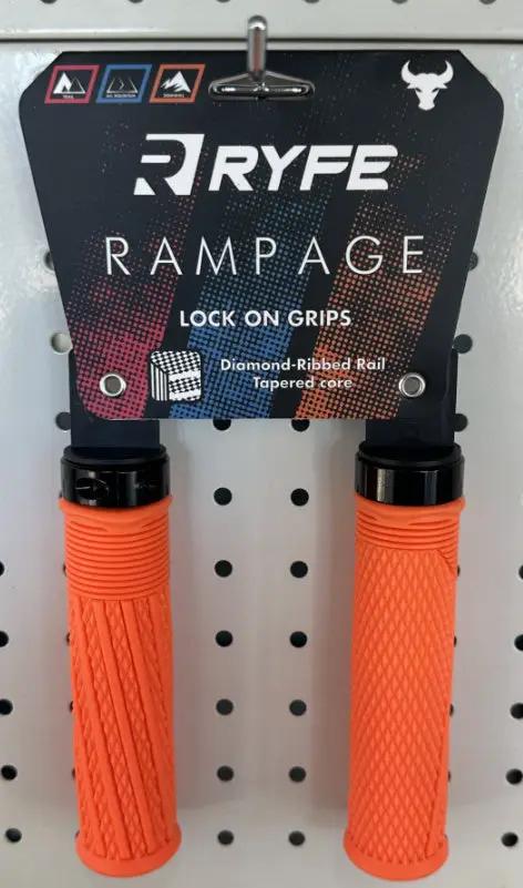 RYFE Rampage Lock On Pro Grips by BIKE ACCESSORIES