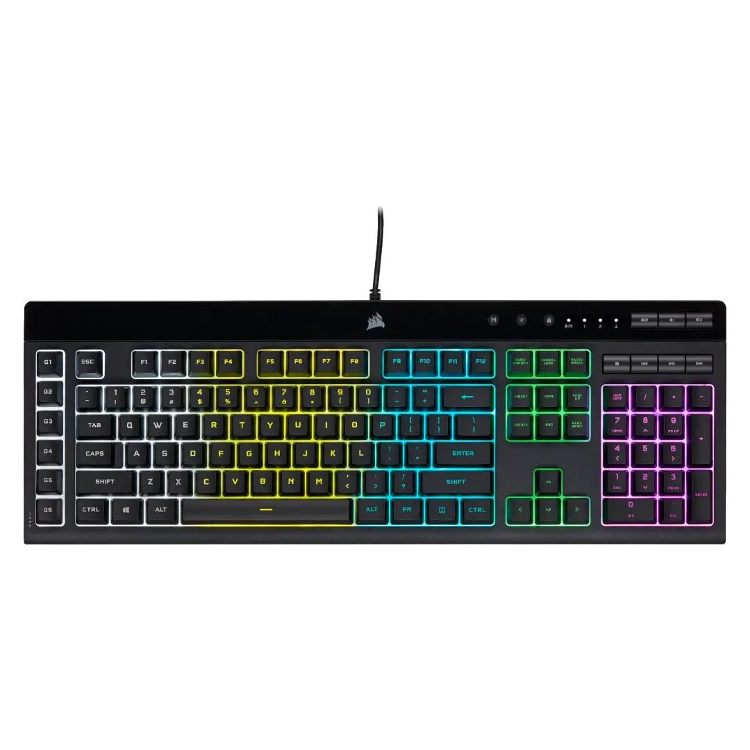 K55 CORE-BLK-RBRDME-ZND RGB Gaming Keyboard Black by KEYBOARD / MOUSE