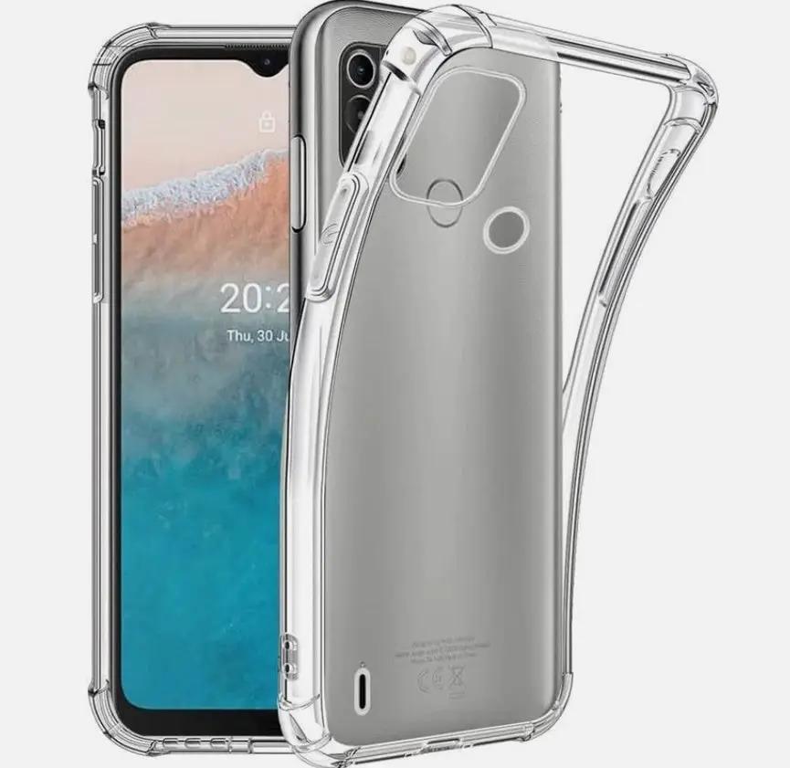SupRshield Crystal Clear Bumper Case - Nokia G11 Plus by BUMPER PHONE CASE