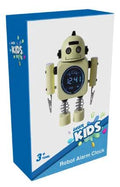 Laser Kids Robot Alarm Clock - Yellow by ELECTRONICS
