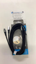 Comsol 100W USB-C to Dual USB-C Charge Cables 2m - Black by PHONE CABLES