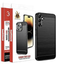 SupRshield Carbon Fiber Bumper Case - Samsung Galaxy A15 4G/5G by BUMPER PHONE CASE