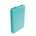 Laser 5,000mAh Powerbank with LED Power Indicator - Aqua by POWER BANKS