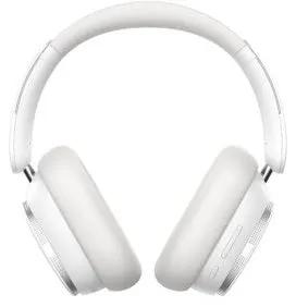 Baseus Bowie H1 Pro Noise-Cancellation Wireless Headphones - White by HEADPHONES