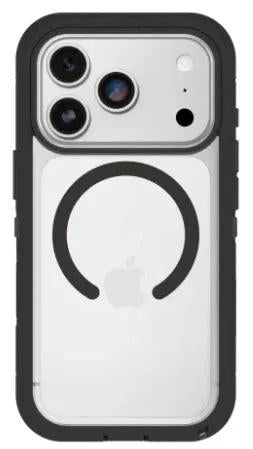 OtterBox Defender Pro XT Magsafe with Camera Control Shockproof Case Clear/Black - iPhone 17 Pro / iPhone 18 Pro by SHOCKPROOF PHONE CASE
