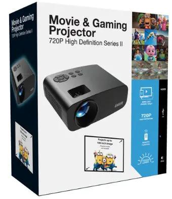 Laser Movie and Gaming Projector 150 ANSI LED - Black by PROJECTORS