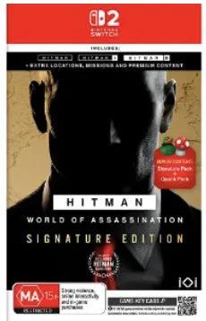 Nintendo Switch 2 Hitman World of Assassination Signature Edition by Games