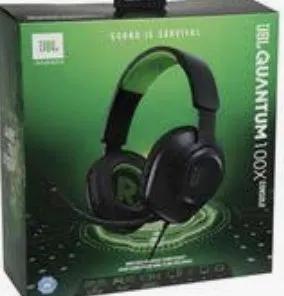 (EOL) JBL Quantum 100X - Black /Green (XBOX Version) by HEADPHONES