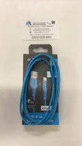 Comsol 1.2m USB-A to Apple Lightning Cable Reinforced with Aramid Fibre - Blue by PHONE CABLES