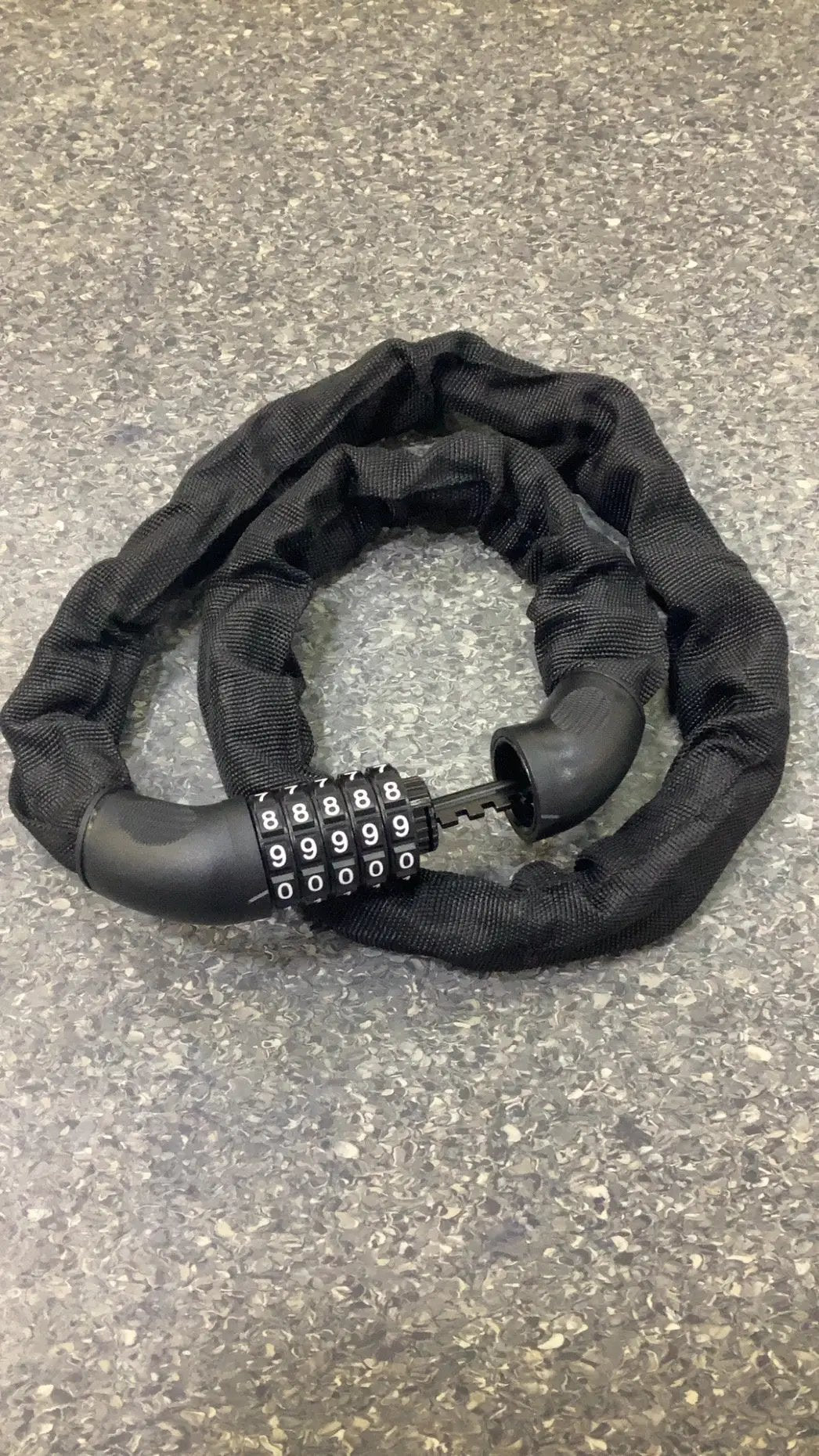 Bicycle Chain Combination Lock by E-SCOOTER ACCESSORIES