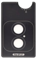 Kinglas Tempered Glass Ring Camera Lens Protector iPhone 17 - Black by CAMERA LENS