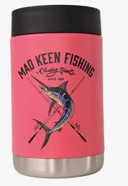 Madkeen Cracka Tinnie Chasing Giants 14oz - Pink by DRINKWARE
