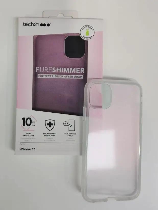 Tech 21 Pure Shimmer Bumper Case - Iphone 11 by BUMPER PHONE CASE