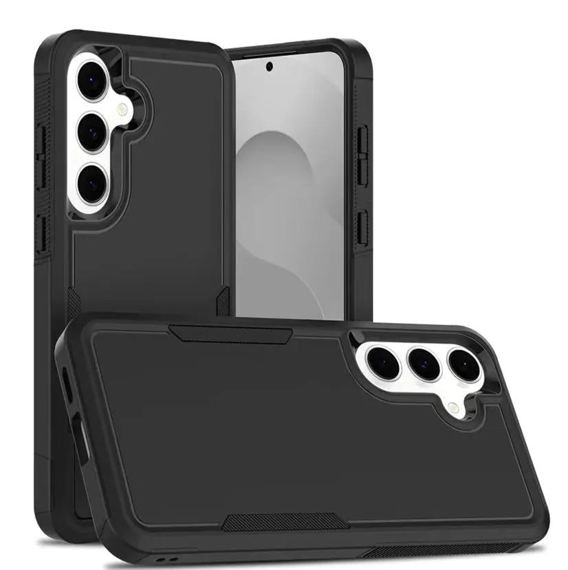 3 in 1 Case Drop Resistant Rugged Shockproof Tough Cover - Samsung Galaxy A57 by WALLET PHONE CASE
