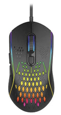 Laser Wired RGB M1210 12800 DPI Gaming Mouse - Black by KEYBOARD / MOUSE