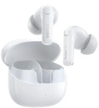 Baseus Bass BP1 Pro Wireless Earbuds - White by HEADPHONES