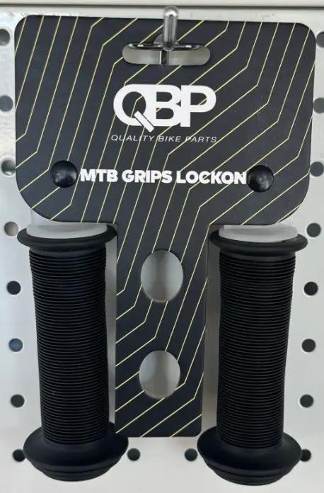 QBP Kids MTB Grips Lock-On 22.2 x 100mm by BIKE ACCESSORIES