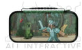 PDP Switch Realmz Travel Case Minecraft Forest Battle by Accessories