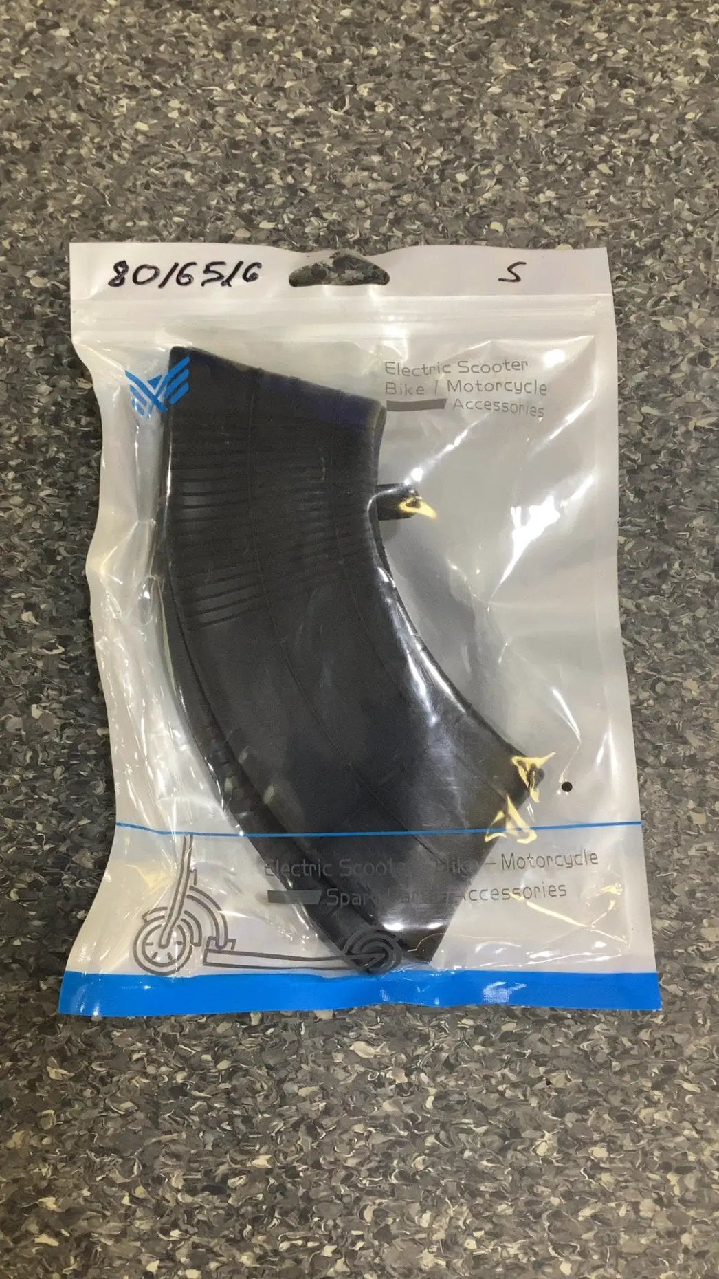 Escooter Tube 255x80 (80/65-6) Straight valve by E-SCOOTER TUBES