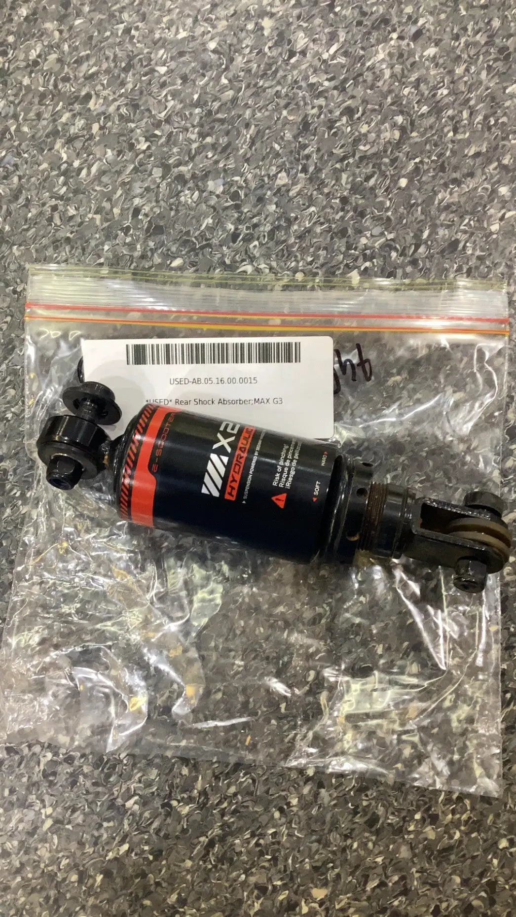 *USED* Rear Shock Absorber;MAX G3 by USED SEGWAY NINEBOT PARTS