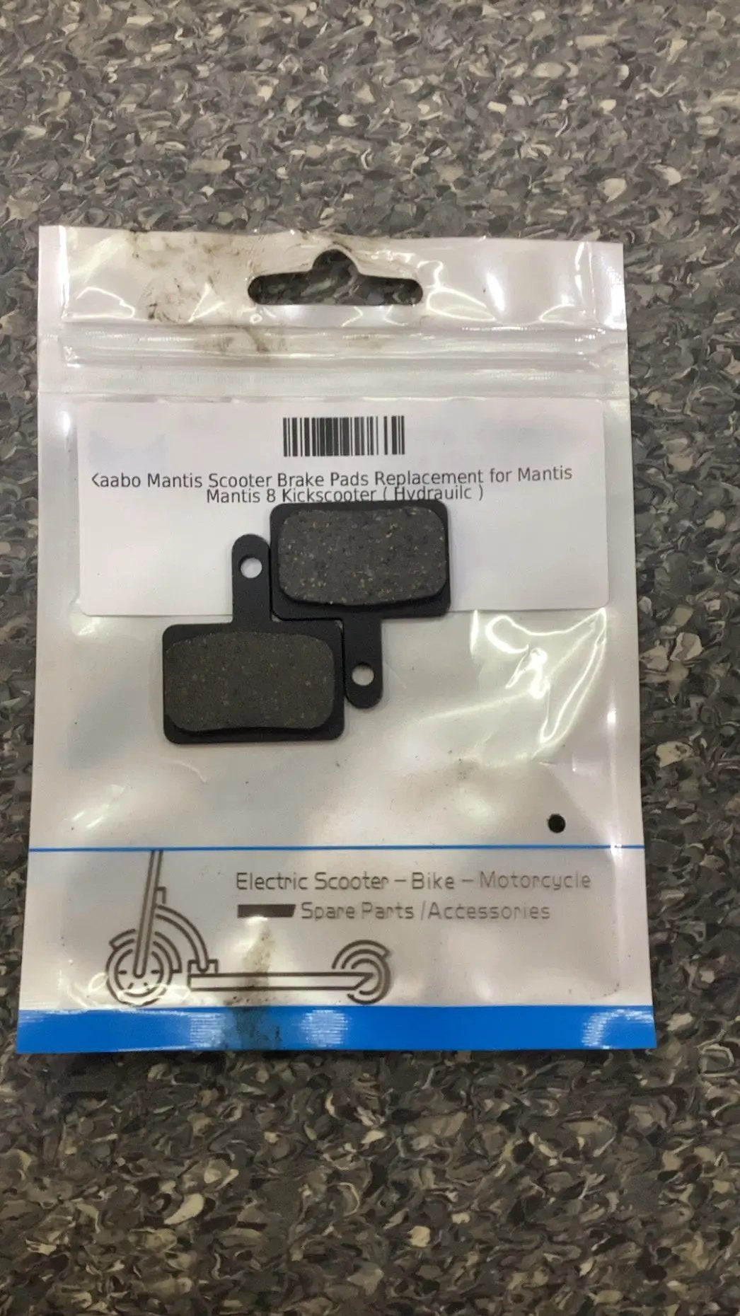 Kaabo Mantis Scooter Hydraulic Brake Pads Replacement for Mantis 10 and 8 Kickscooters by E-SCOOTER PARTS