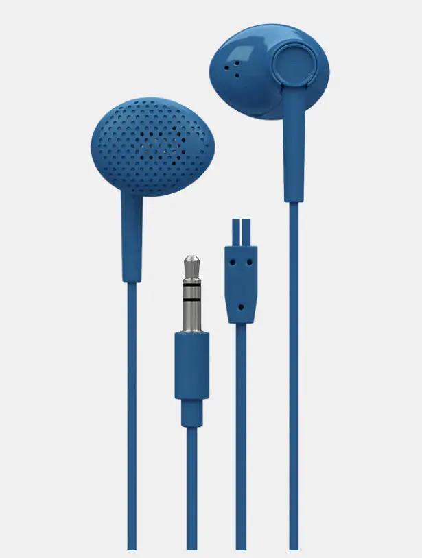 LIQUID EARS EVERYDAY Wired Earphones - BLUE by HEADPHONES