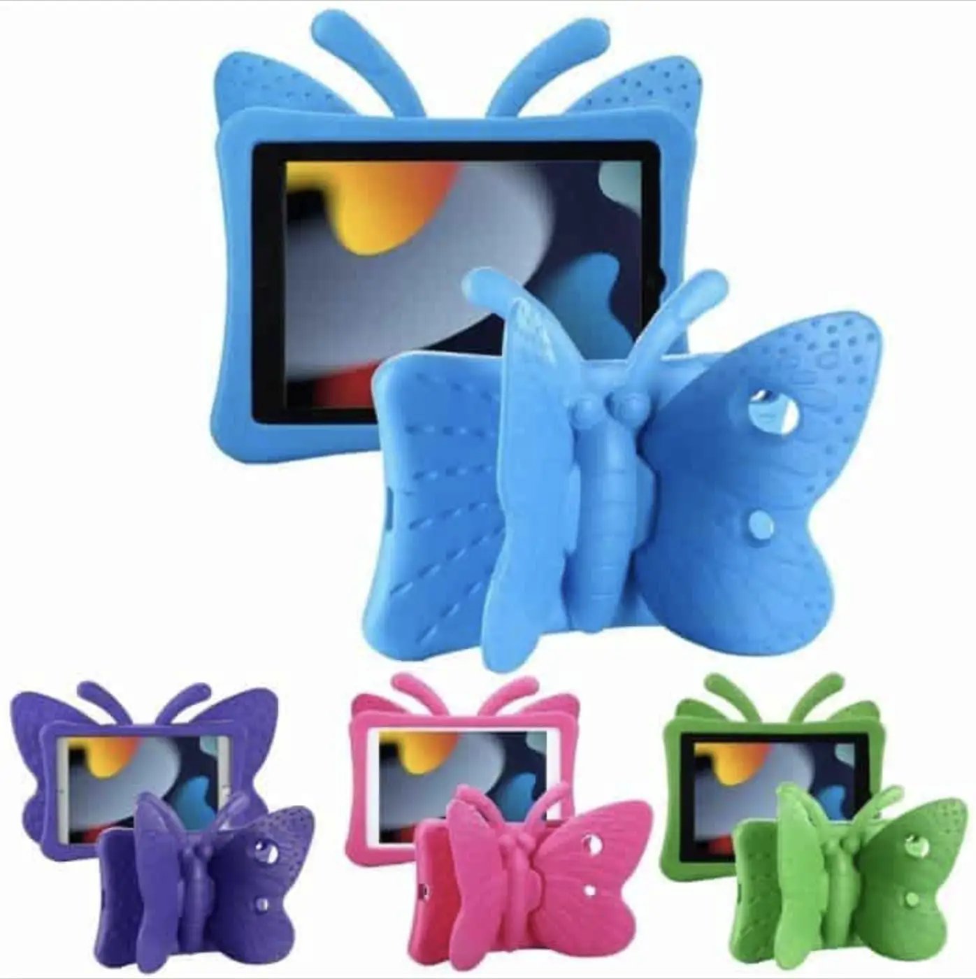 iPad Foam Butterfly Kids Case - iPad 10.2" 7/8/9/Air 3 by IPAD/TABLET CASES