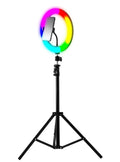 TechXtras 10" RGB Ring Light Kit by PHONE HOLDERS