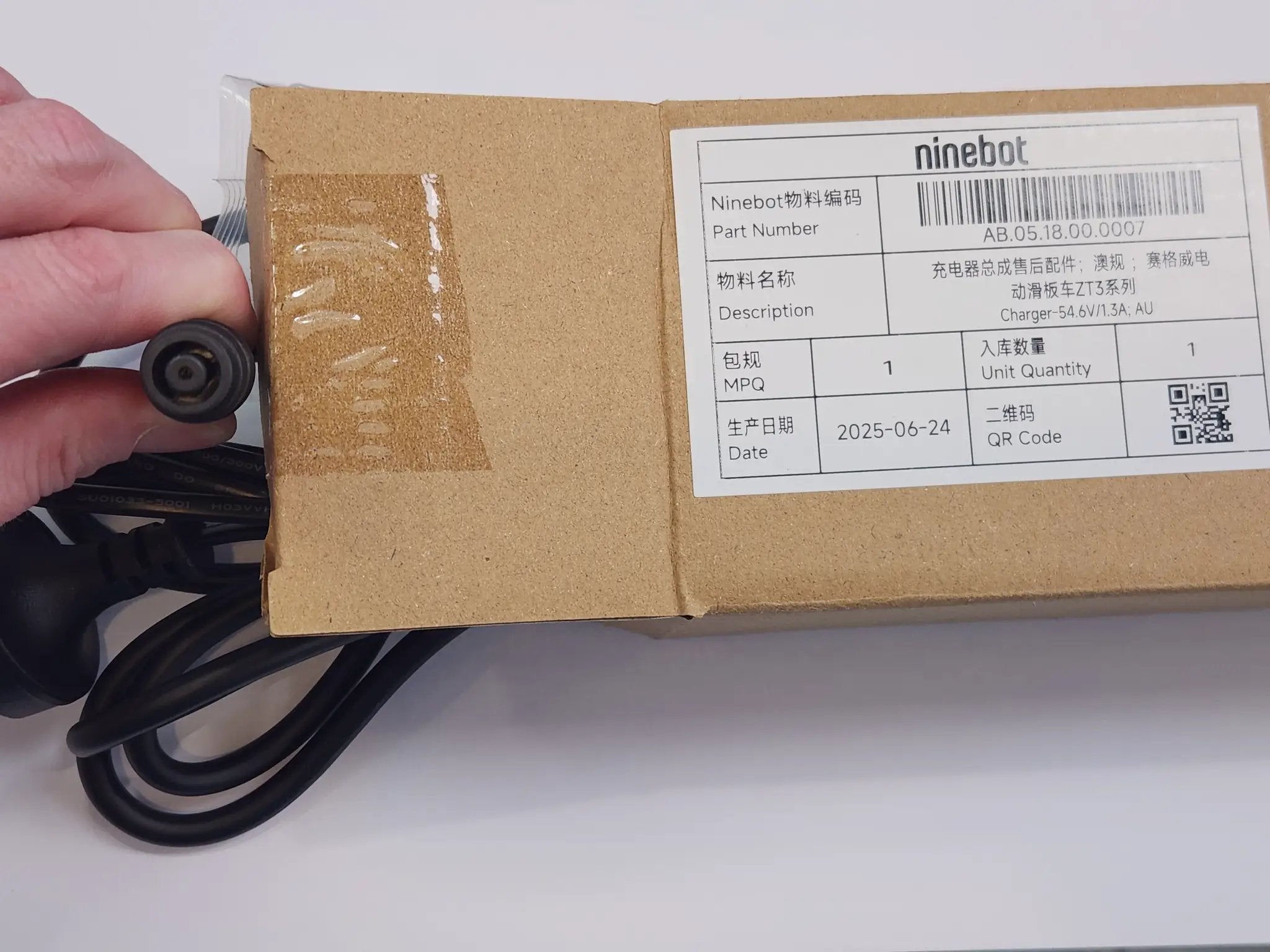Segway Ninebot ZT3 PRO/F3/F3 Pro/Max G3 Charger by E-SCOOTER CHARGERS