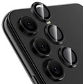 Kinglas Tempered Glass Ring Camera Lens Protector Samsung Galaxy S24 - Black by CAMERA LENS