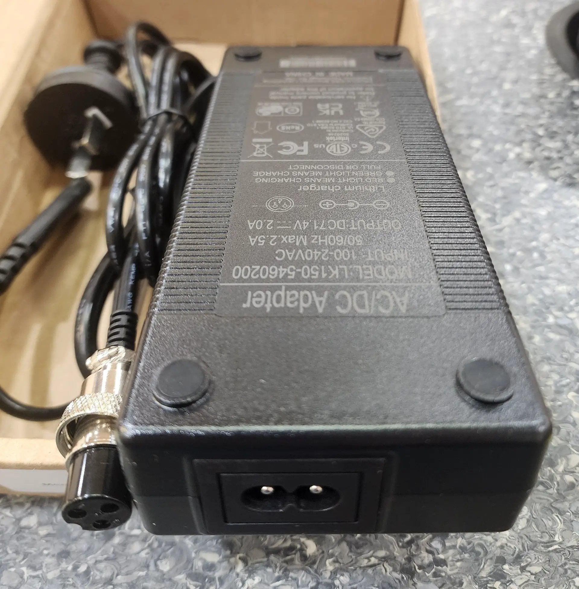 Mental RS/Mental R - (60v20.8ah) Replacement Charger by E-MOTO CHARGERS