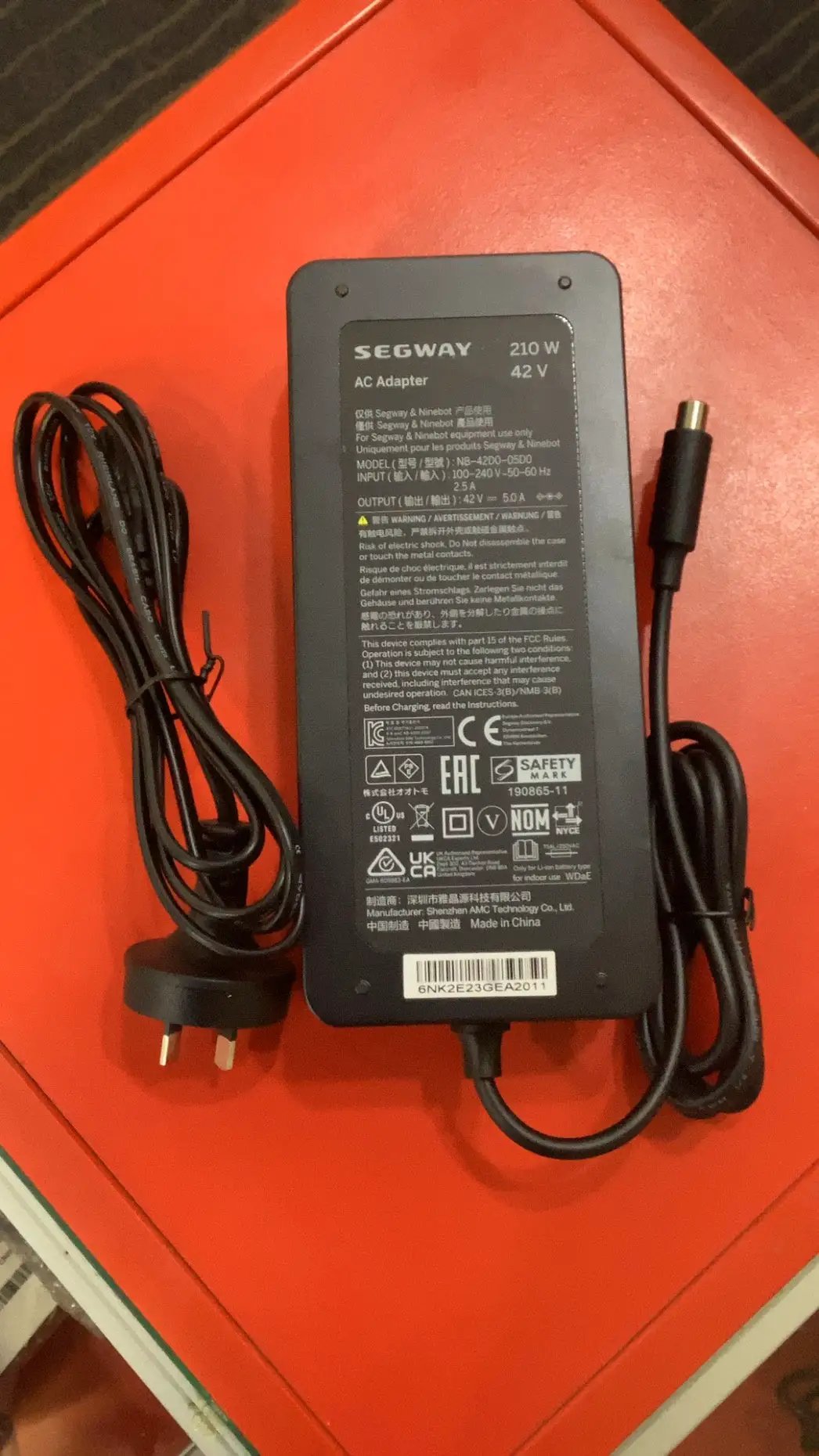 Segway Super charger by E-SCOOTER CHARGERS