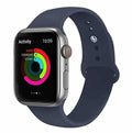 Silicone Band for Apple Watch 42mm/44mm/45mm/46mm/49mm by WATCH ACCESSORIES