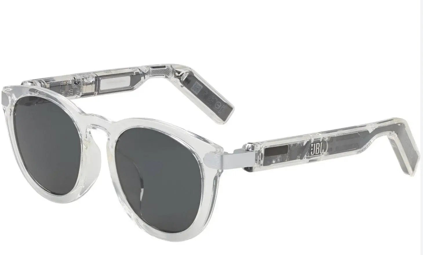 JBL SoundGear Frames Audio Glasses Round - Pearl by BLUETOOTH SPEAKERS