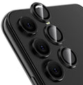 Kinglas Tempered Glass Ring Camera Lens Protector Samsung Galaxy S23 / Samsung Galaxy S23 Plus - Black by CAMERA LENS