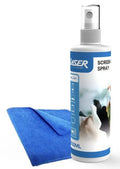 Laser 250ml Screen Cleaning Kit with Microfibre Cloth by CLEANING