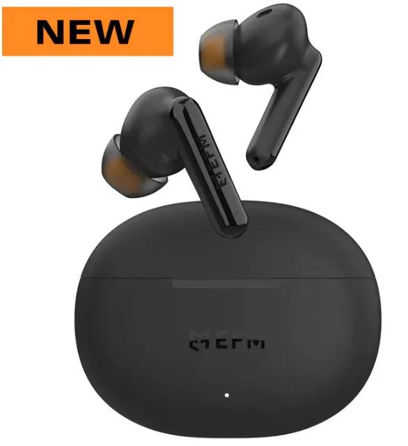 EFM Boston TWS Earbuds With Wireless Charging - Black by HEADPHONES