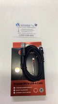 Techano Plus Premium Lightning to USB-A Cable 2M by PHONE CABLES