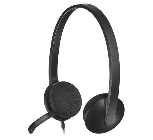 Logitech H340 Wired USB Headset by COMPUTER ACCESSORIES