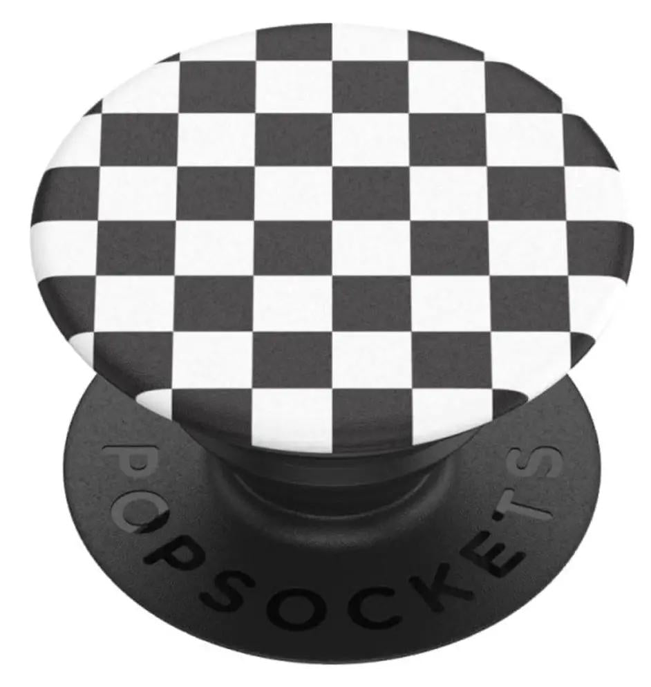 PopSockets PopGrip - Checker Black by POPSOCKET