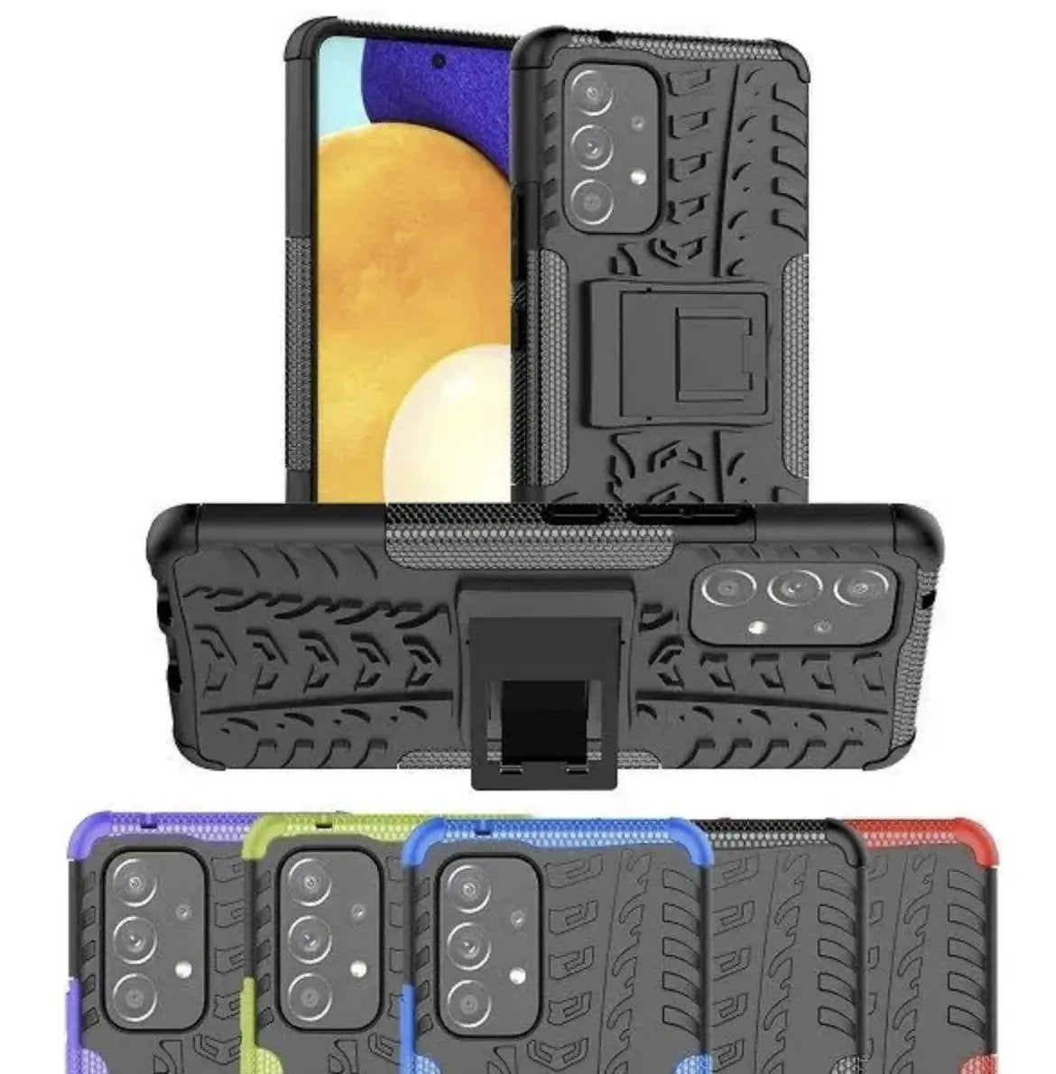 Shockproof Case Heavy Duty Rugged Protective Cover - Samsung Galaxy A31 by BUMPER PHONE CASE