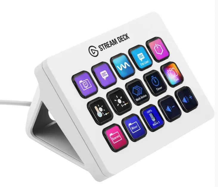 Elgato Stream Deck MK.2 (White) by GAMING