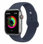 Apple Watch Silicone Watch Band 38mm/40mm/41mm (Series 1 - 10) by WATCH ACCESSORIES