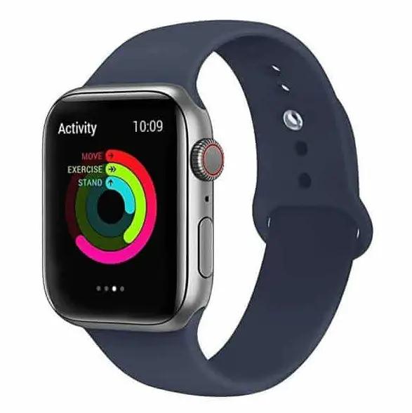Apple Watch Silicone Watch Band 38mm/40mm/41mm (Series 1 - 10) by WATCH ACCESSORIES
