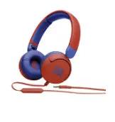 (EOL) JBL JR310 Kids Wired Over-the-Head Stereo Headset - Red & Blue by HEADPHONES