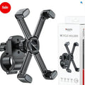Yesido C191 Universal 360 Degree Rotating Mount Bicycle Mobile Phone Holder ( Black) by PHONE HOLDERS